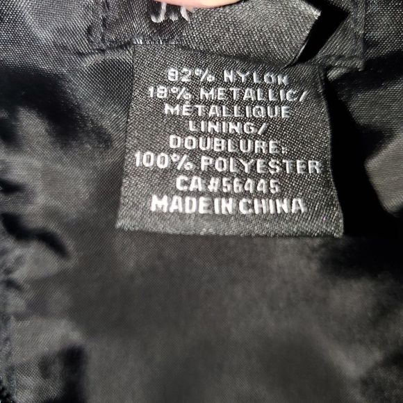 J Crew black lace sparkle strapless dress - Picture 4 of 13